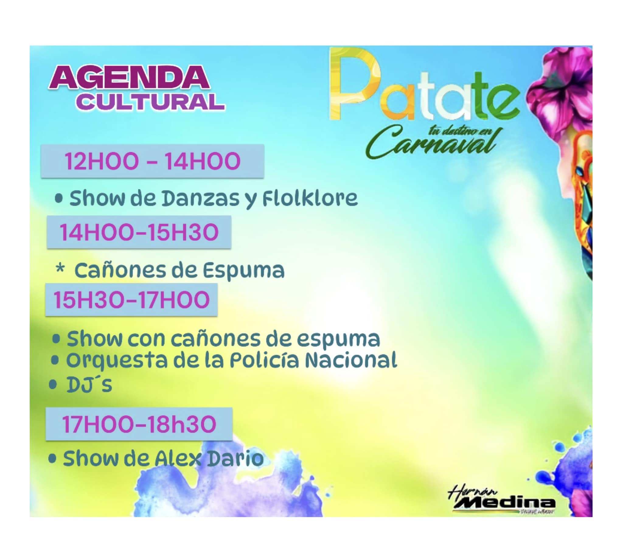 ¡Vive un CARNAVAL diferente en Patate!