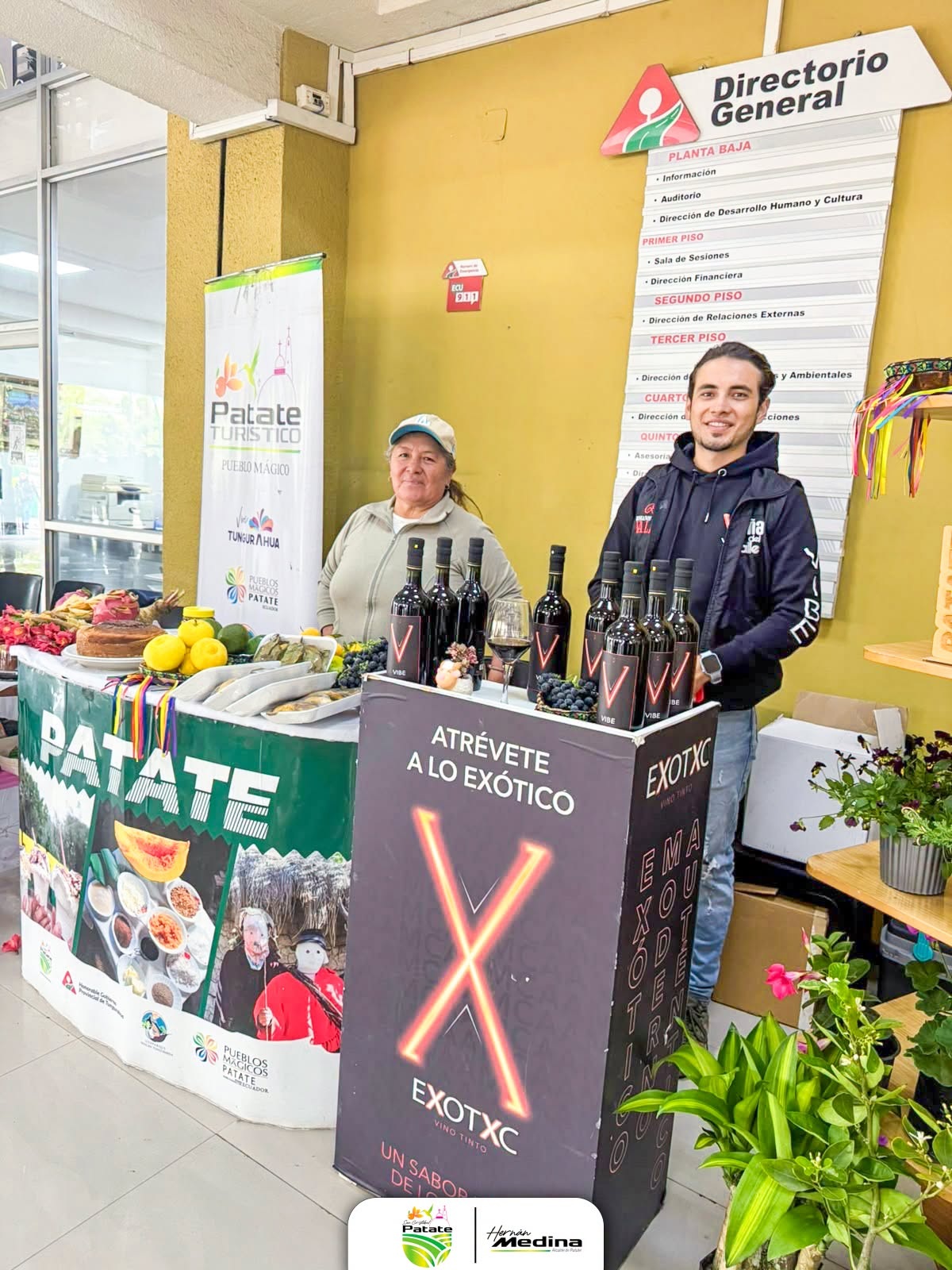 Trabajo articulado por el desarrollo sostenible de Patate y Tungurahua